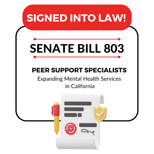 Senate Bill 803 | CAMHPRO PEP